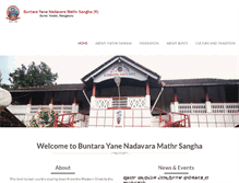 Tablet Screenshot of buntsmathrsangha.net